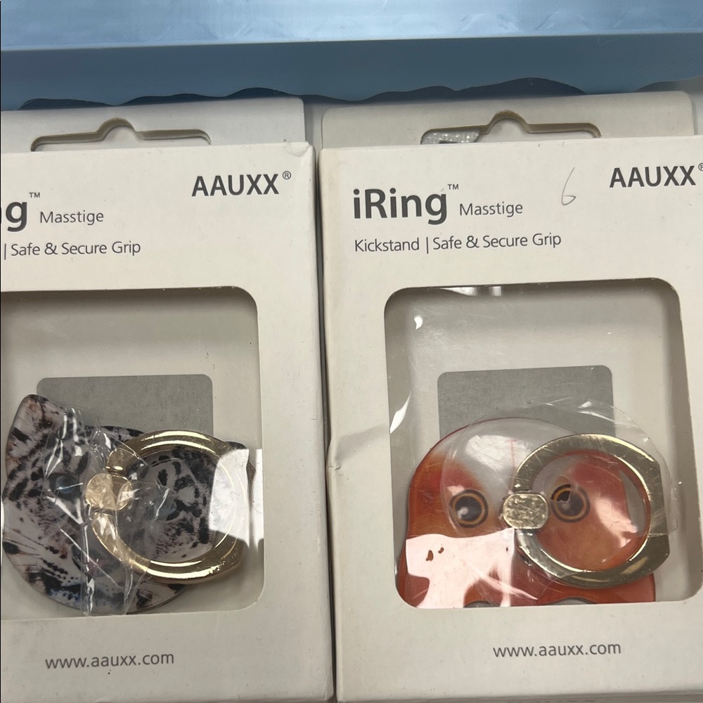 iRing Kickstand - Gold and Patterned set